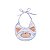 BABADOR BABY JOY FUNNY TIGRE BEGE - Imagem 1