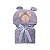MANTA BABY JOY FUNNY 49001- CACHORRO CINZA - Imagem 1