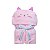 MANTA BABY JOY FUNNY 49001- GATA ROSA - Imagem 1