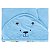 TOALHA PLUSH BUBLIM PETIT LEAO AZUL - Imagem 2