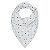 BABADOR BANDANA BUBLIM MALHAS ESTRELINHAS AZUL - Imagem 1
