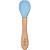COLHER BUBA BAMBU 15822 AZUL - Imagem 1