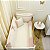 KIT DE BERCO BALU BABY LINHO PROVINCE ROSE - Imagem 1