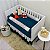 KIT DE BERCO BALU BABY ROLO - CARROS MARINHO - Imagem 1