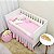 KIT DE BERCO BALU BABY ROLO - AQUARELA ROSA - Imagem 1