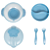 KIT REFEICAO BUBA 16247 AZUL - Imagem 6