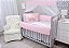 KIT DE BERCO BALU BABY MICRO - CHUVA E SOL ROSA - Imagem 1