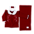 SAIDA DE MATERNIDADE FOFINHO 124004 VERMELHO - Imagem 1