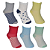 KIT MEIA HAPPY C/6 UNIDADES MASCULINO - Imagem 1