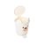 LIXEIRA PLASUTIL DECORA PEDAL - BEAR CREME - Imagem 2