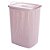 CESTO PLASUTIL TRAMA ROSA - Imagem 1