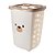 CESTO PLASUTIL DECORA BEAR CREME - Imagem 1