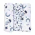 CUEIRO LOUPIOT CAPADOCIA REF3558 AZUL - Imagem 1