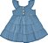VESTIDO PULLA BULLA 49114 JEANS CLARO MEDIO - Imagem 1