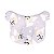 TRAVESSEIRO ANATOMICO BUBLIM PETIT -PANDA CINZA - Imagem 1