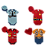 BODY PIMPINHA PERSONAGENS NAO TROCA - Imagem 1