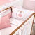KIT DE BERCO BRUBRELEL AFETO DELICADEZA ROSE - Imagem 1