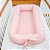 NINHO BRUBRELEL COM MOSQUITEIRO ROSE - Imagem 1