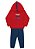 MOLETOM KIKO KIKA 12182 VERMELHO 2 ANOS - Imagem 1