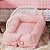 NINHO TIQUINHO COM MOSQUITEIRO ROSE - Imagem 1