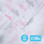Fralda Premium Mami C/ Bainha Estampada 70Cm X 70Cm Caixa - FEMININO - Imagem 4