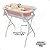 BANHEIRA DOBRAVEL PREMIUM BABY BUBBLY ROSA - Imagem 2