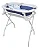 BANHEIRA DOBRAVEL PREMIUM BABY BUBBLY BLUE - Imagem 1