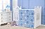 COBERTOR ETRURIA FLANNEL URSO AZUL - Imagem 1