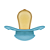 CHUPETA MAM ORIGINAL START BORRACHA NATURAL CH11211 AZUL - 0 A 6 MESES - Imagem 3