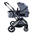 TRAVEL SYSTEM GALZERANO ZOE CINZA - Imagem 1