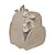MOCHILA PIRULITANDO RAIZES REF756 MARFIM - Imagem 2