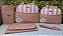 KIT BOLSA LUDY 5PCS- REF17/18 ROSE - Imagem 1
