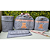 KIT BOLSA LUDY 5PCS- REF33/34 CINZA ROSE - Imagem 1