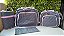 KIT BOLSA LUDY 4PCS- REF35/36 CINZA ROSA - Imagem 1