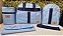 KIT BOLSA LUDY 5PCS- REF15/16 AZUL - Imagem 1