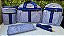 KIT BOLSA LUDY 4PCS- REF 60/61 AZUL - Imagem 1