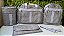 KIT BOLSA LUDY 4PCS- REF 60/61 CINZA - Imagem 1