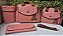 KIT BOLSA LUDY 4PCS- REF 101/102 GOIABA - Imagem 1