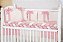 KIT DE BERÇO TIQUINHO ROYAL - VIENA ROSE - Imagem 1