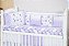 KIT DE BERÇO TIQUINHO LUXO BORBOLETA ENCANTADA LILAS - Imagem 1