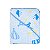 TOALHA SOFT BABY JOY CEU ENCANTADO AZUL - Imagem 1