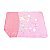 COBERTOR FLANNEL CARINHAS GIRAFA ROSE - Imagem 2