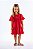 VESTIDO PULLA BULLA 50614 VERMELHO 2 ANOS - Imagem 1