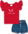 CONJUNTO PULLA BULLA 50523 VERMELHO GG - Imagem 1