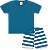 CONJUNTO PULLA BULLA 50674 AZUL 1 ANO - Imagem 1