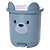 LIXEIRA PLASUTIL DECORA - BEAR AZUL - Imagem 1