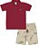 CONJUNTO PULLA BULLA 52275 VERMELHO 3 ANOS - Imagem 1