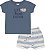 CONJUNTO PULLA BULLA 52169 AZUL GG - Imagem 1