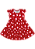 VESTIDO KIKO KIKA 13108 VERMELHO GRANDE - Imagem 1