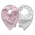 BABADOR BANDANA BABY JOY  CLASSICOS  ROSA - Imagem 1